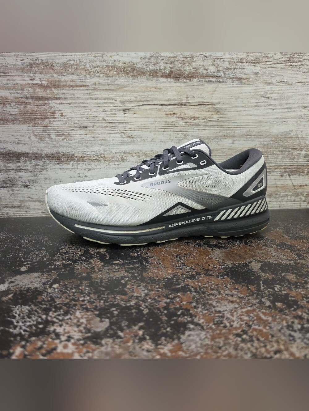Mens Brooks Adrenaline GTS 23 Running Shoes Sz 14 2E Wide Used 1103912E065
